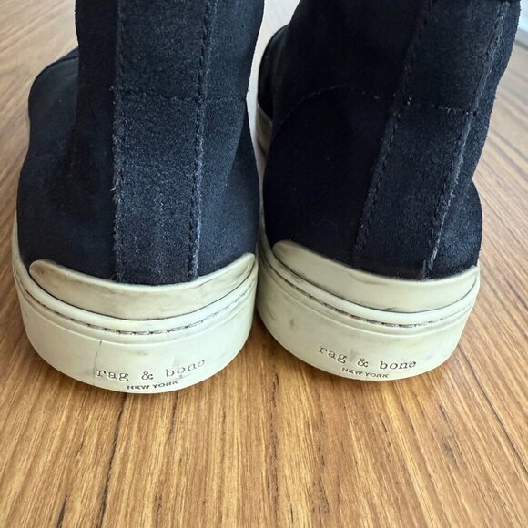 Rag & Bone Kent Suede Desert Chukka Boots | Charcoal | Men’s US 11/EU 44 - Picture 2 of 5